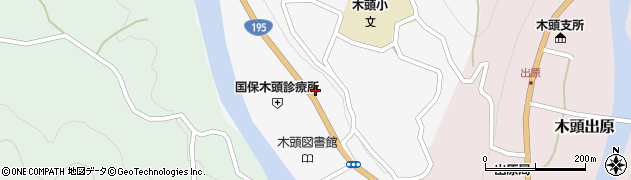 徳島県那賀郡那賀町木頭和無田イワツシ37周辺の地図