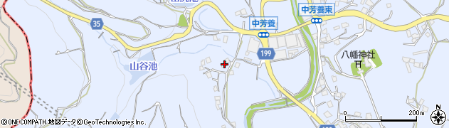 和歌山県田辺市中芳養1330周辺の地図