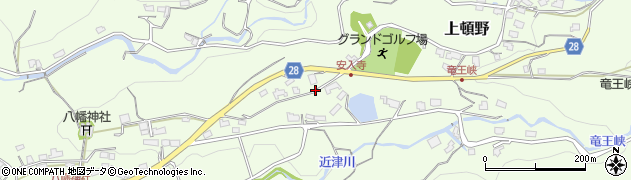 福岡県直方市上頓野3098周辺の地図
