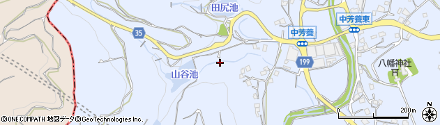 和歌山県田辺市中芳養1371周辺の地図