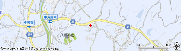 和歌山県田辺市中芳養719周辺の地図