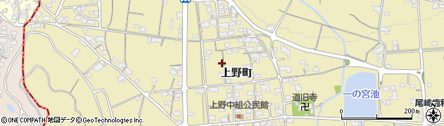 愛媛県松山市上野町周辺の地図