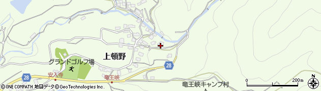 福岡県直方市上頓野3456周辺の地図