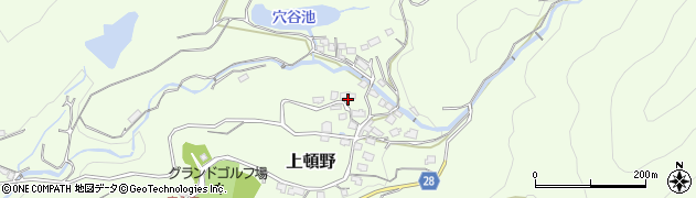 福岡県直方市上頓野3484周辺の地図