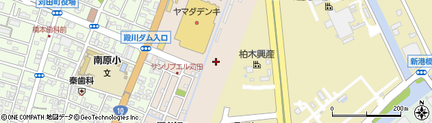 福岡県苅田町（京都郡）殿川町周辺の地図