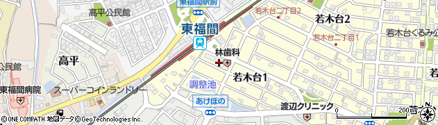 福岡銀行東福間 ＡＴＭ周辺の地図