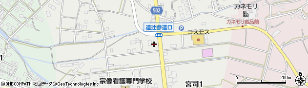 セブンイレブン福津宮司店周辺の地図