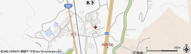 福岡県北九州市小倉南区木下831周辺の地図