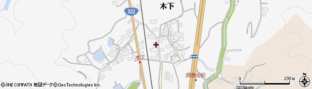 福岡県北九州市小倉南区木下366周辺の地図