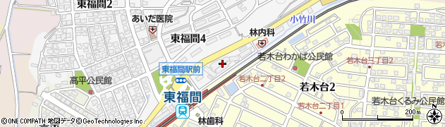 日商岩井イースト福間ステーションガーデン周辺の地図