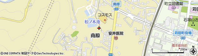 福岡県京都郡苅田町南原周辺の地図
