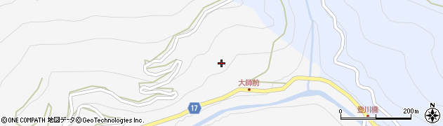 高知県いの町（吾川郡）葛原周辺の地図