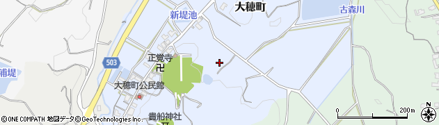 福岡県宗像市大穂町80周辺の地図