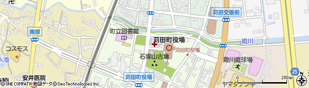 苅田町役場　上下水道課下水道業務担当周辺の地図
