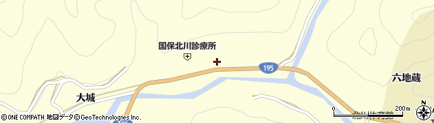 徳島県那賀郡那賀町木頭北川下モ伴92周辺の地図