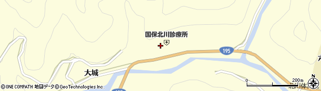 徳島県那賀郡那賀町木頭北川下モ伴35周辺の地図