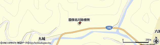 徳島県那賀郡那賀町木頭北川下モ伴14周辺の地図