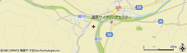 福岡県北九州市小倉南区道原周辺の地図