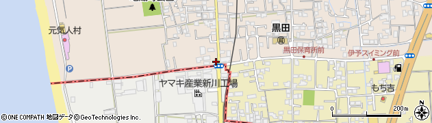 愛媛県伊予郡松前町北黒田803周辺の地図