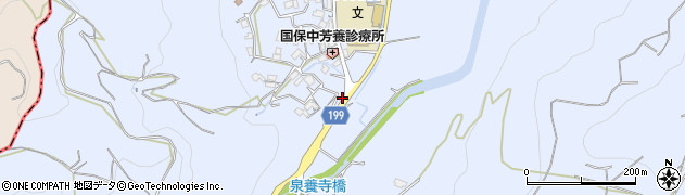 和歌山県田辺市中芳養1681周辺の地図