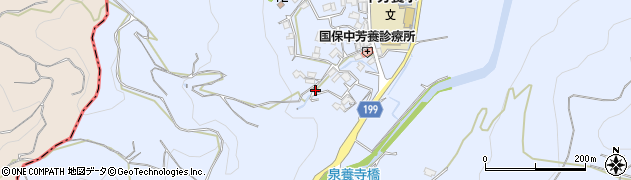 和歌山県田辺市中芳養1768周辺の地図
