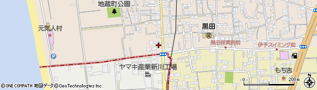 愛媛県伊予郡松前町北黒田805周辺の地図