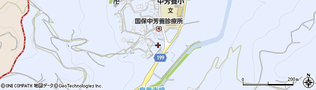 和歌山県田辺市中芳養1688周辺の地図