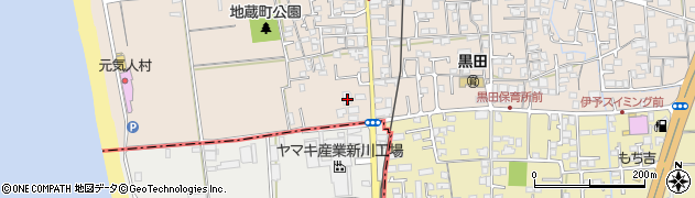 愛媛県伊予郡松前町北黒田831周辺の地図