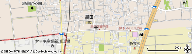 愛媛県伊予郡松前町北黒田709周辺の地図