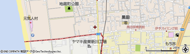 愛媛県伊予郡松前町北黒田832周辺の地図