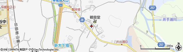 福岡県北九州市小倉南区木下1161周辺の地図