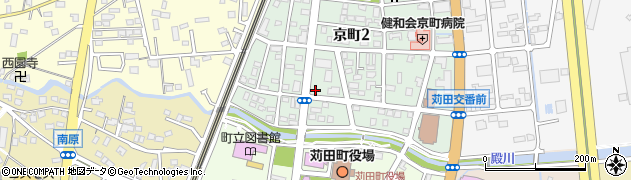 セブンイレブン苅田京町２丁目店周辺の地図