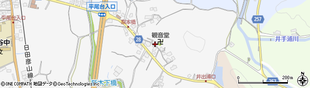 福岡県北九州市小倉南区木下1110周辺の地図