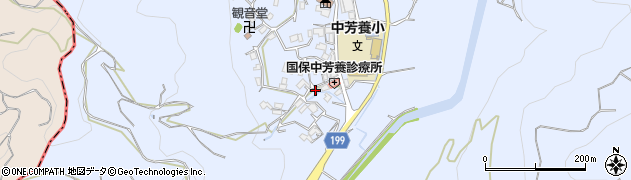 和歌山県田辺市中芳養1782周辺の地図