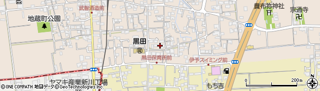 愛媛県伊予郡松前町北黒田703周辺の地図
