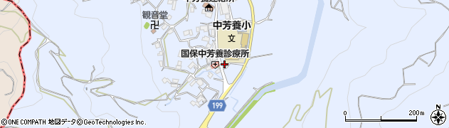 和歌山県田辺市中芳養1810周辺の地図
