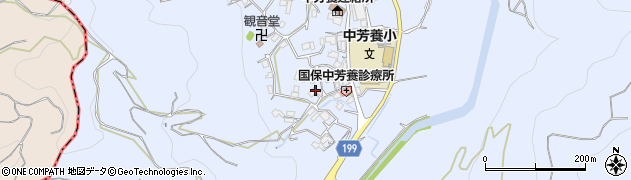 和歌山県田辺市中芳養1783周辺の地図