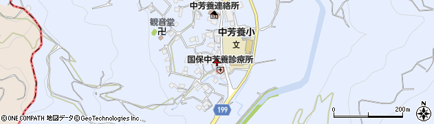和歌山県田辺市中芳養1805周辺の地図