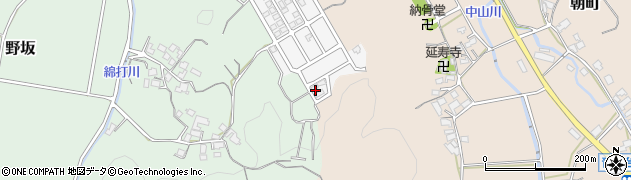 福岡県宗像市朝野471周辺の地図