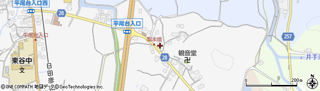 福岡県北九州市小倉南区木下1206周辺の地図
