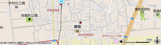愛媛県伊予郡松前町北黒田721周辺の地図