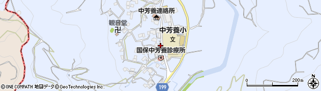 和歌山県田辺市中芳養1813周辺の地図