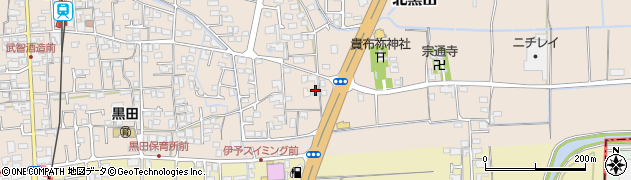 愛媛県伊予郡松前町北黒田356周辺の地図