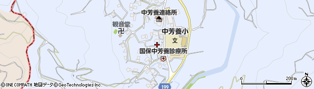 和歌山県田辺市中芳養1913周辺の地図