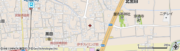 愛媛県伊予郡松前町北黒田401周辺の地図
