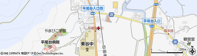 福岡県北九州市小倉南区木下710周辺の地図