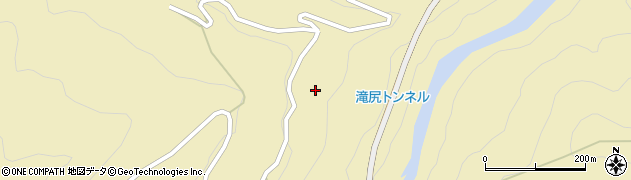 和歌山県田辺市中辺路町栗栖川1083周辺の地図