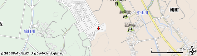 福岡県宗像市朝野465周辺の地図
