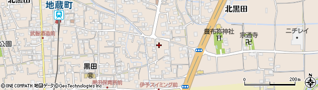 愛媛県伊予郡松前町北黒田402周辺の地図