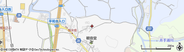 福岡県北九州市小倉南区木下1145周辺の地図